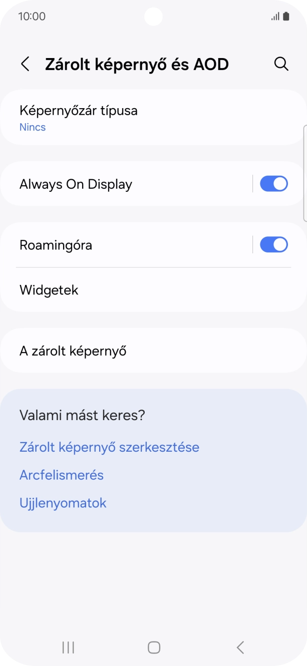 A befejezéshez, és ahhoz, hogy visszatérhess a főképernyőhöz, nyomd meg a főgombot.