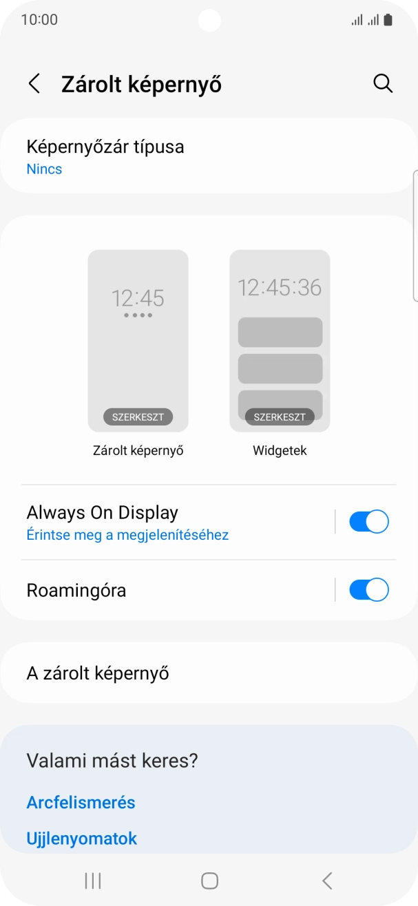 A befejezéshez, és ahhoz, hogy visszatérhess a főképernyőhöz, nyomd meg a főgombot.