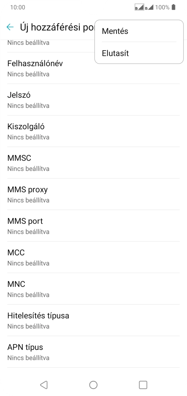 Válaszd a Mentés lehetőséget. Válaszd a Mentés lehetőséget.
