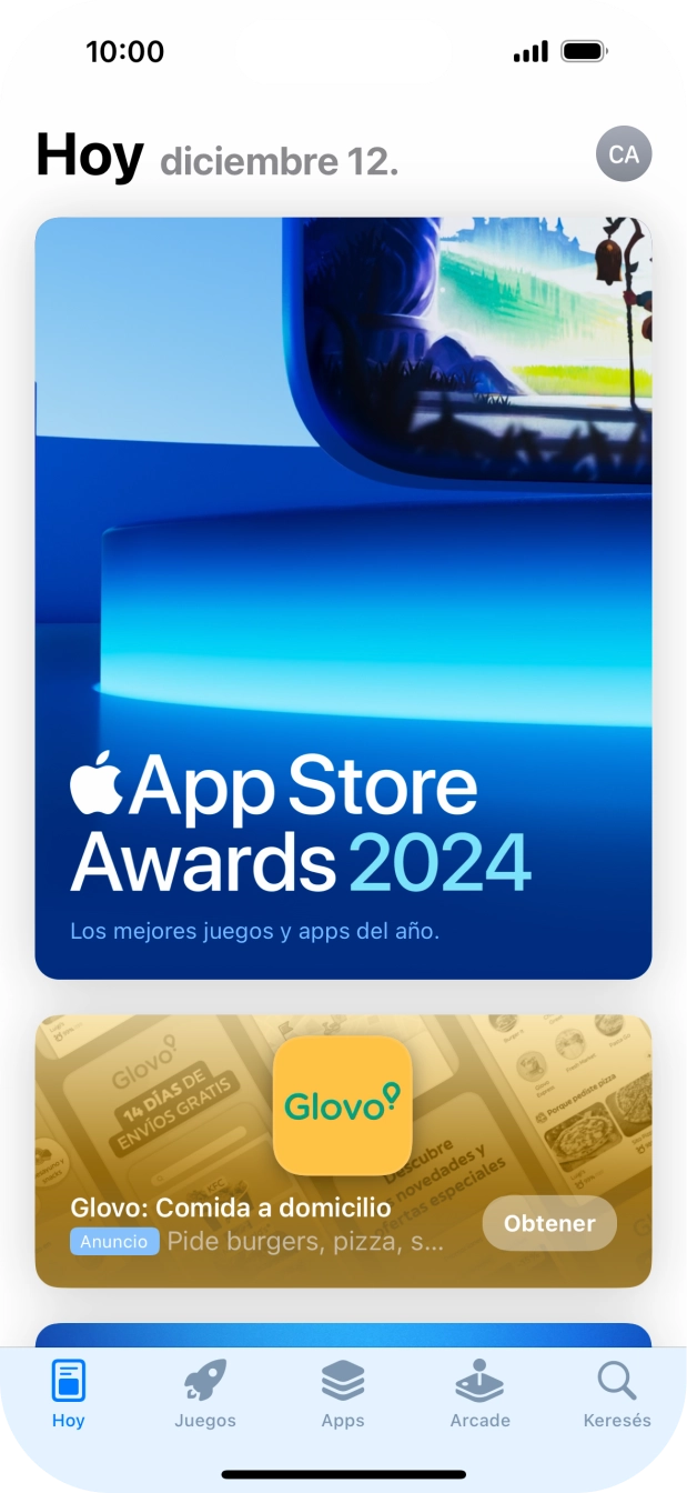 Válaszd a Keresés lehetőséget.