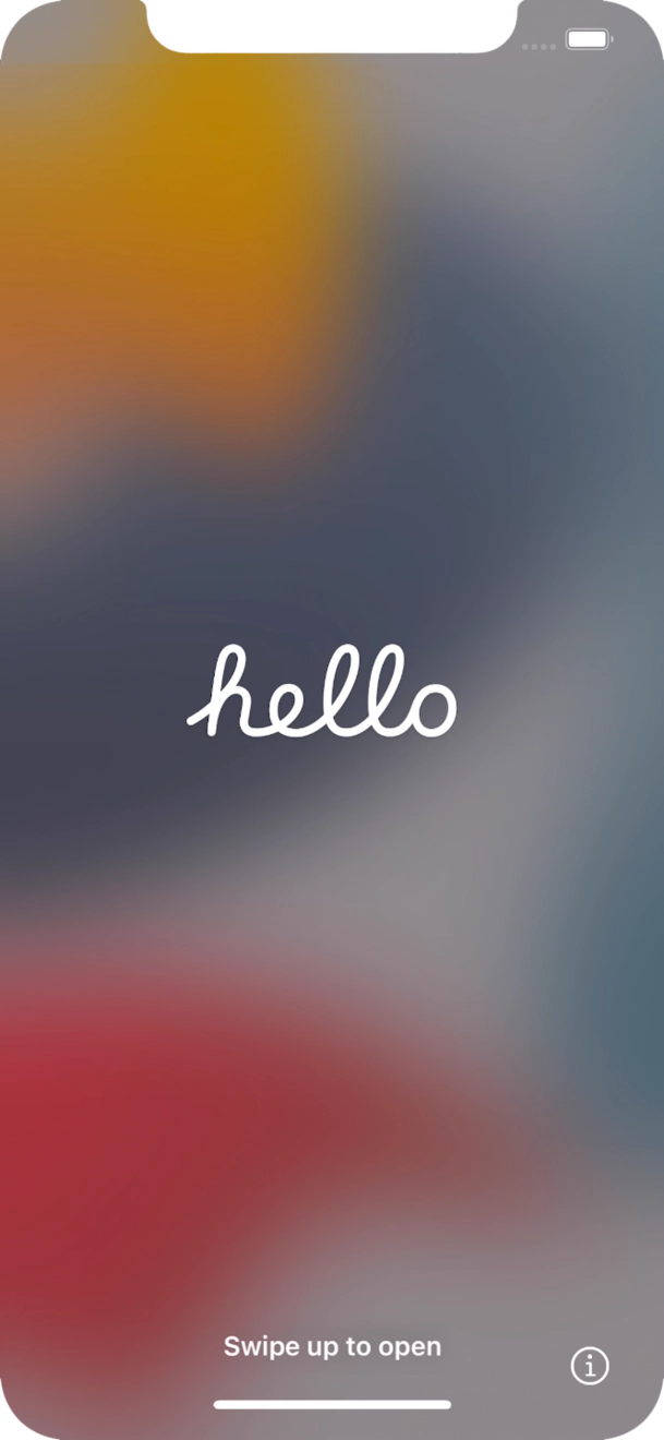 Húzd az ujjad felfelé a kijelző aljáról. Húzd az ujjad felfelé a kijelző aljáról.