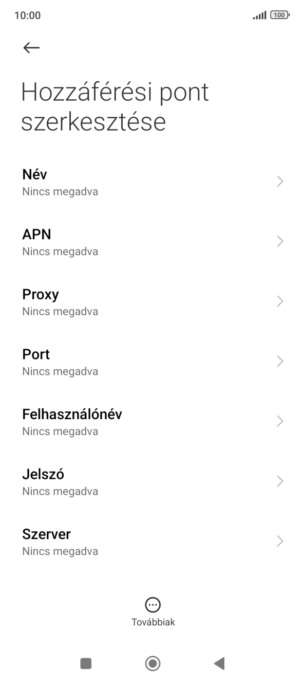 Válaszd a Név lehetőséget. Válaszd a Név lehetőséget.
