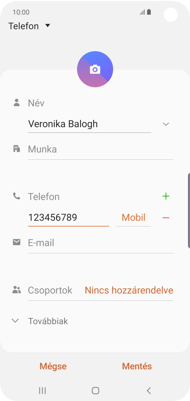 Válaszd a Mentés lehetőséget. Válaszd a Mentés lehetőséget.