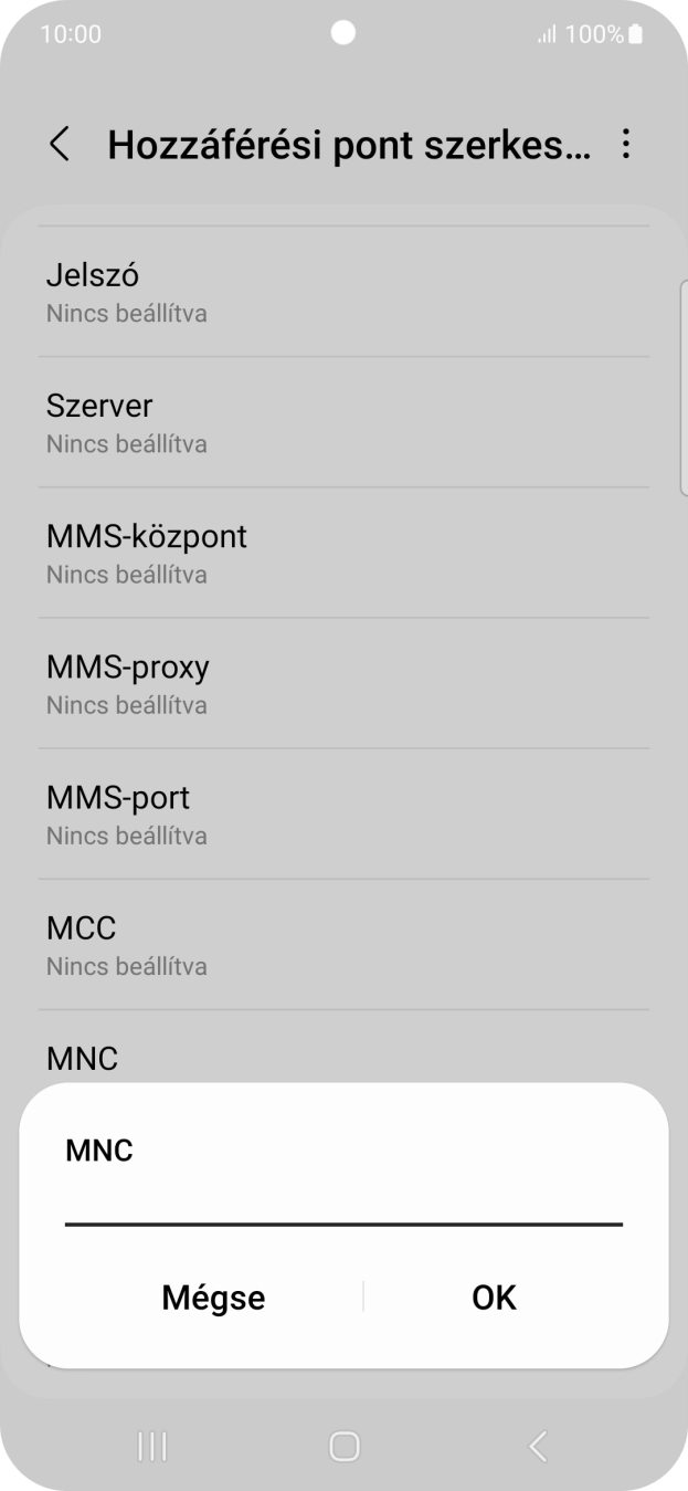 Írd be azt, hogy 70, és válaszd az OK lehetőséget.