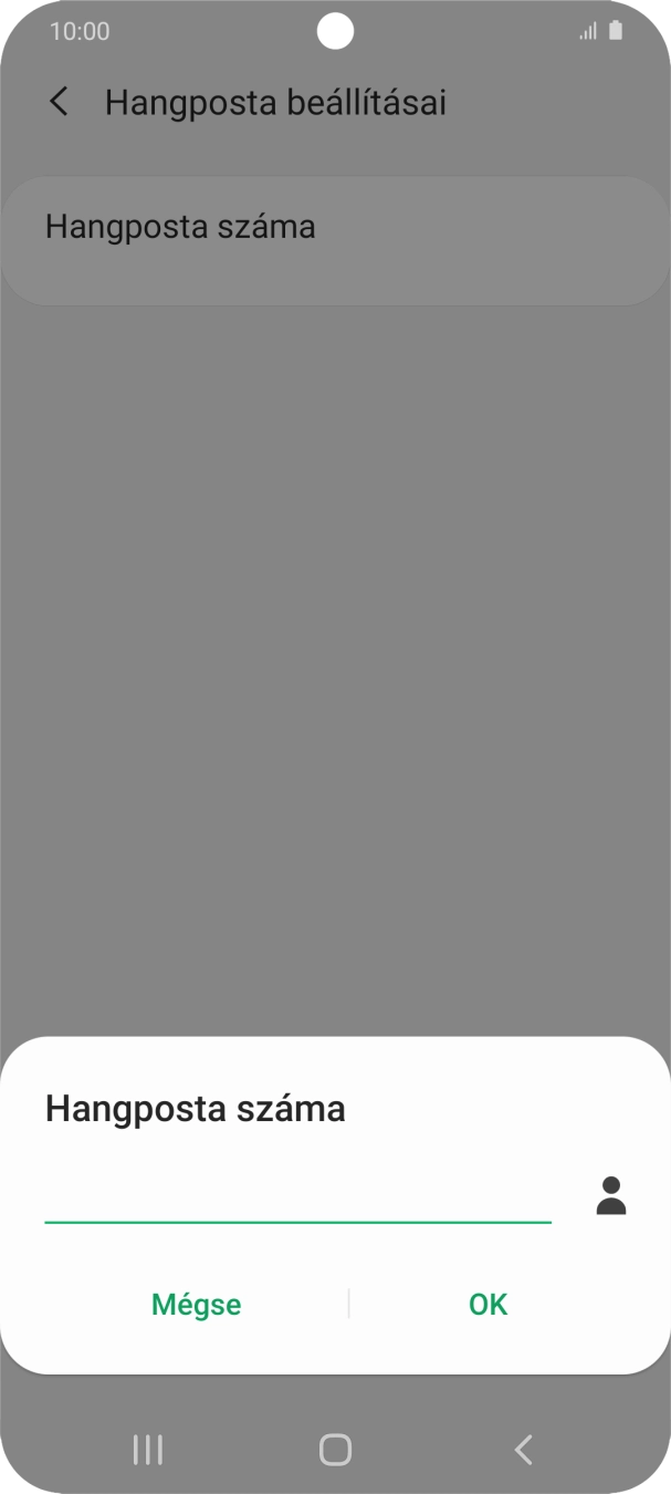 Írd be azt, hogy +36709090999, és válaszd az OK lehetőséget. Írd be azt, hogy +36709090999, és válaszd az OK lehetőséget.