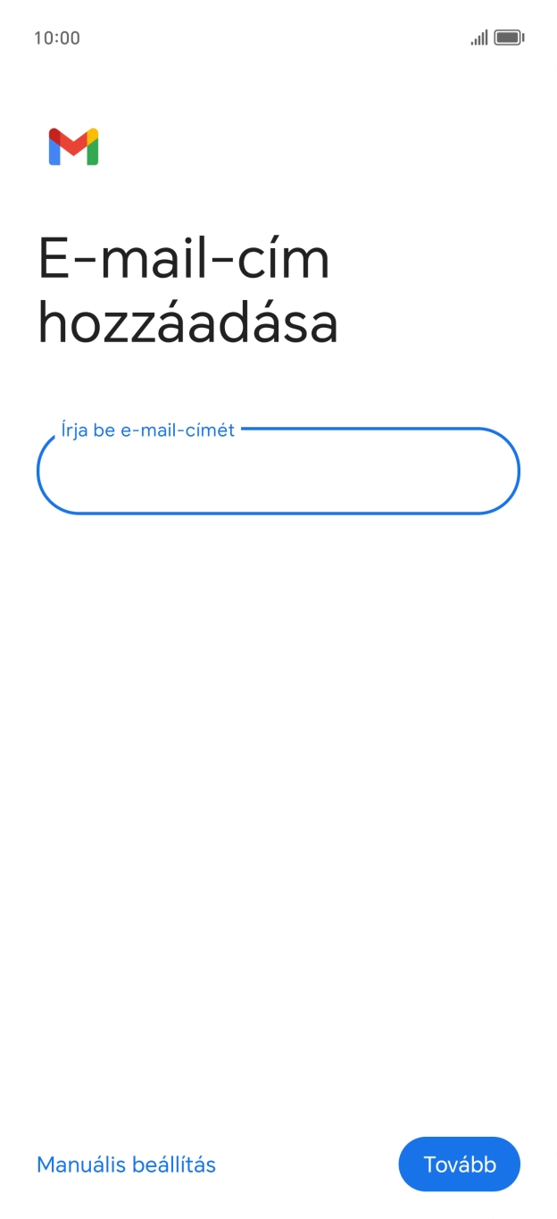 Válaszd a TOVÁBB lehetőséget.