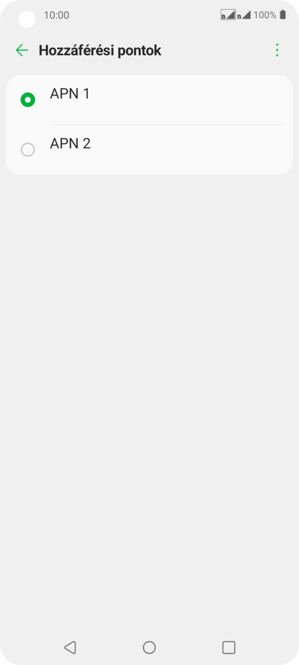 Kattints a kívánt adatkapcsolat melletti mezőre, hogy aktiváld azt. Kattints a kívánt adatkapcsolat melletti mezőre, hogy aktiváld azt.