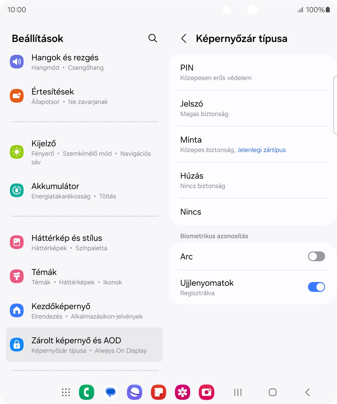 Válaszd a Nincs lehetőséget. Válaszd a Nincs lehetőséget.