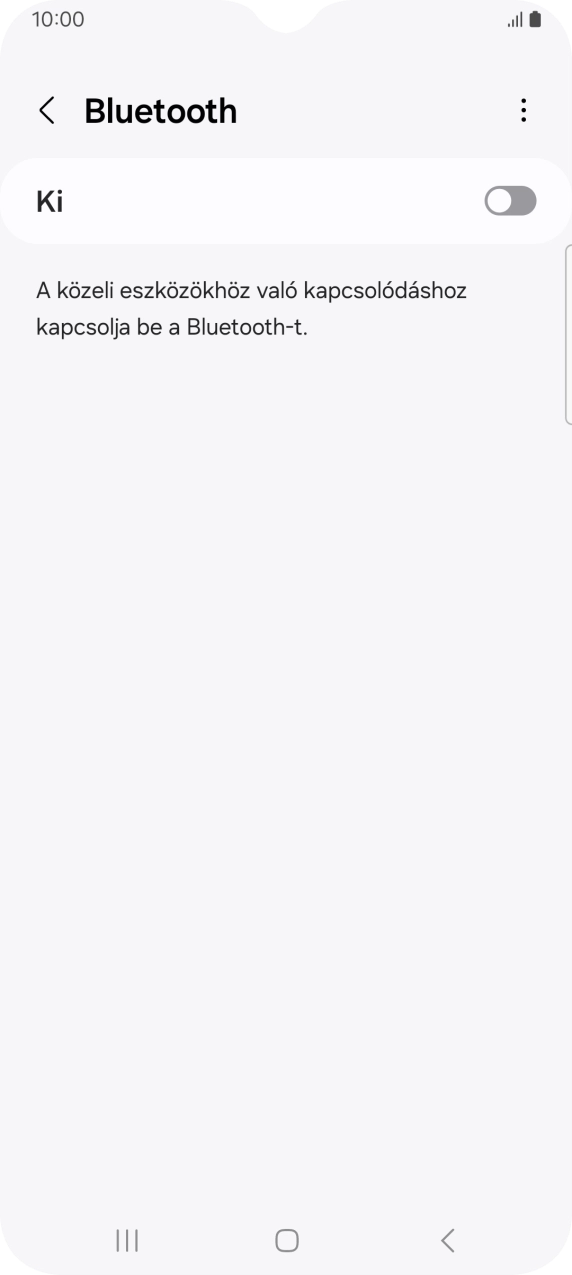 Kattints a csúszkára a funkció bekapcsolásához.