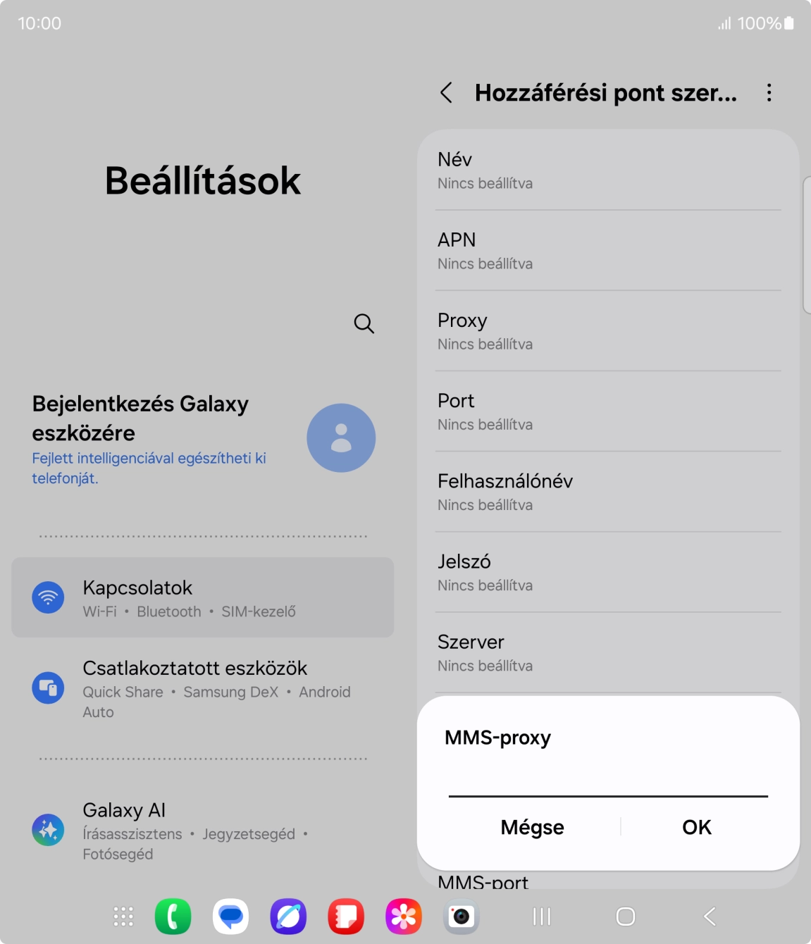 Írd be azt, hogy 80.244.097.002, és válaszd az OK lehetőséget.