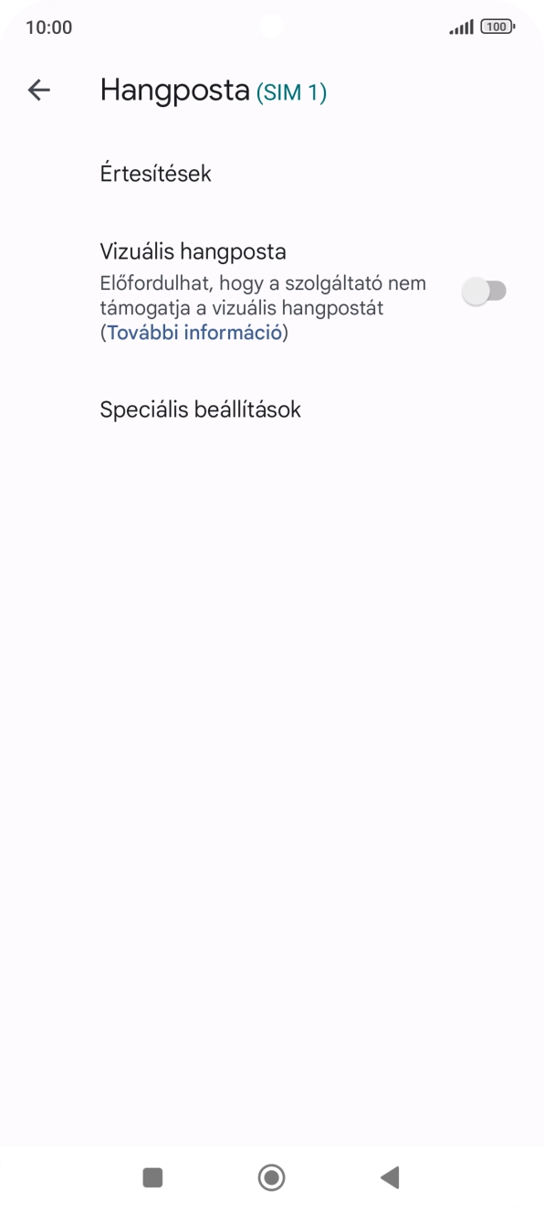 Válaszd a Speciális beállítások lehetőséget. Válaszd a Speciális beállítások lehetőséget.