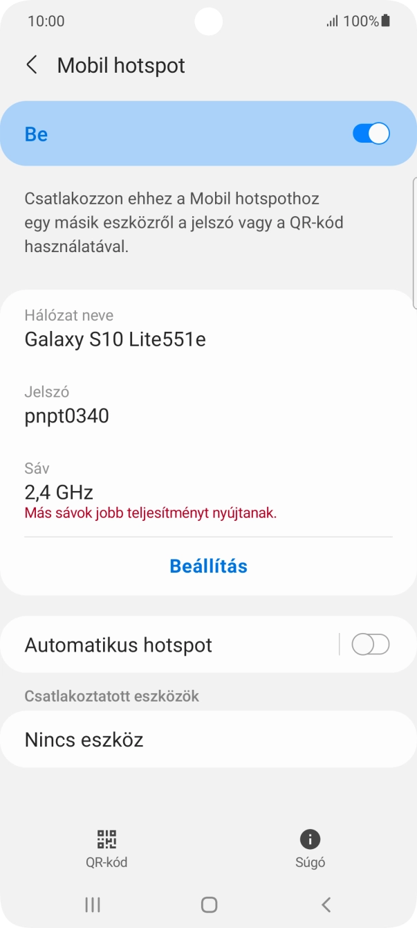 A befejezéshez, és ahhoz, hogy visszatérhess a főképernyőhöz, nyomd meg a főgombot.