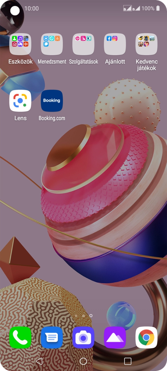 Válaszd az Eszközök lehetőséget.