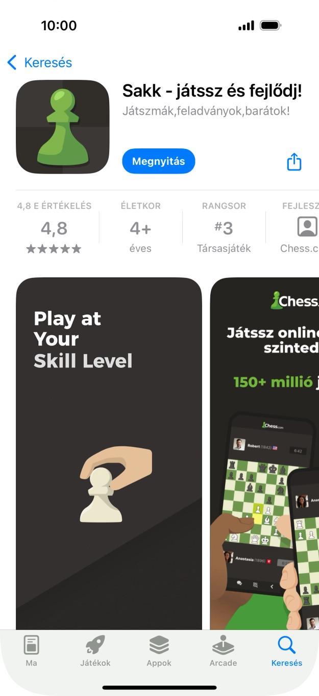 Húzd az ujjad felfelé a kijelző aljáról, hogy visszatérj a kezdőképernyőhöz. Húzd az ujjad felfelé a kijelző aljáról, hogy visszatérj a kezdőképernyőhöz.