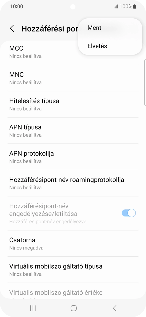 Válaszd a Ment lehetőséget.