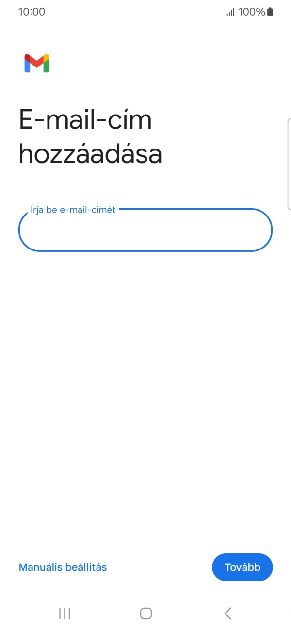 Válaszd a Tovább lehetőséget.