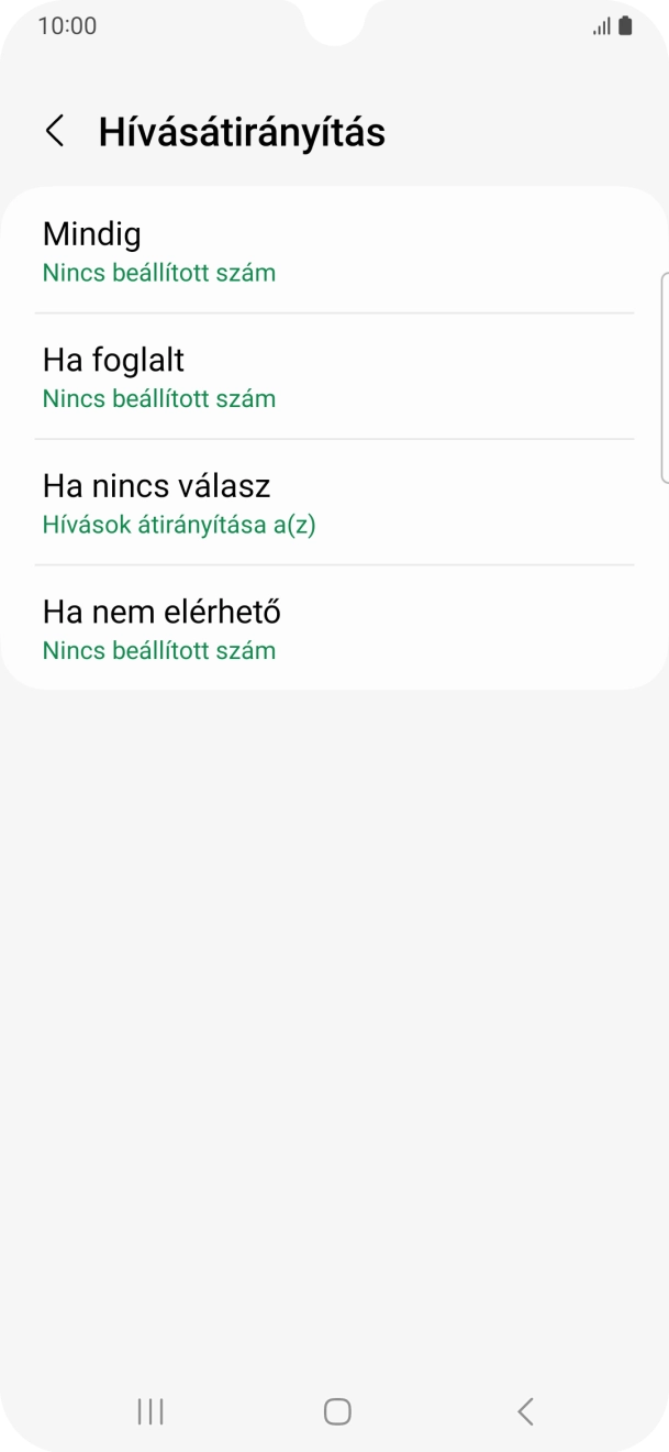 A befejezéshez, és ahhoz, hogy visszatérhess a főképernyőhöz, nyomd meg a főgombot.