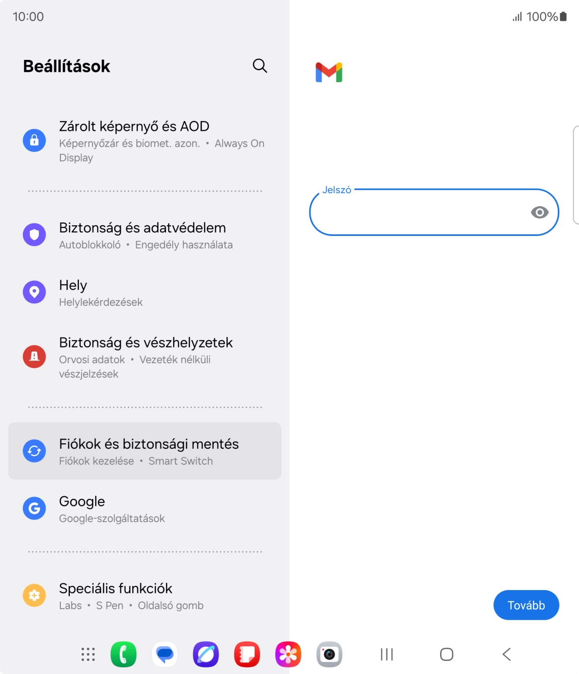 Válaszd a Tovább lehetőséget.