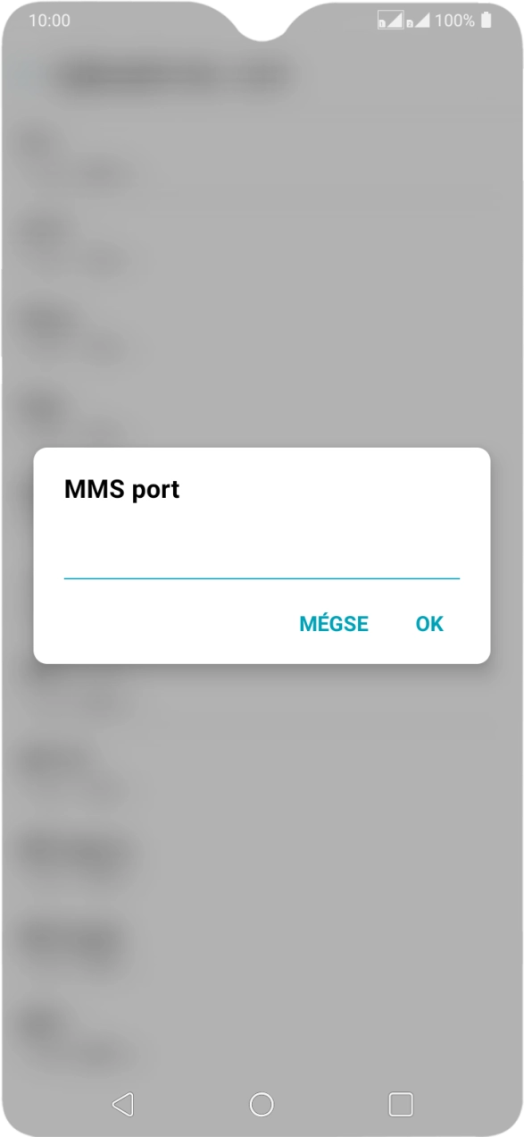 Írd be azt, hogy 8080, és válaszd az OK lehetőséget.