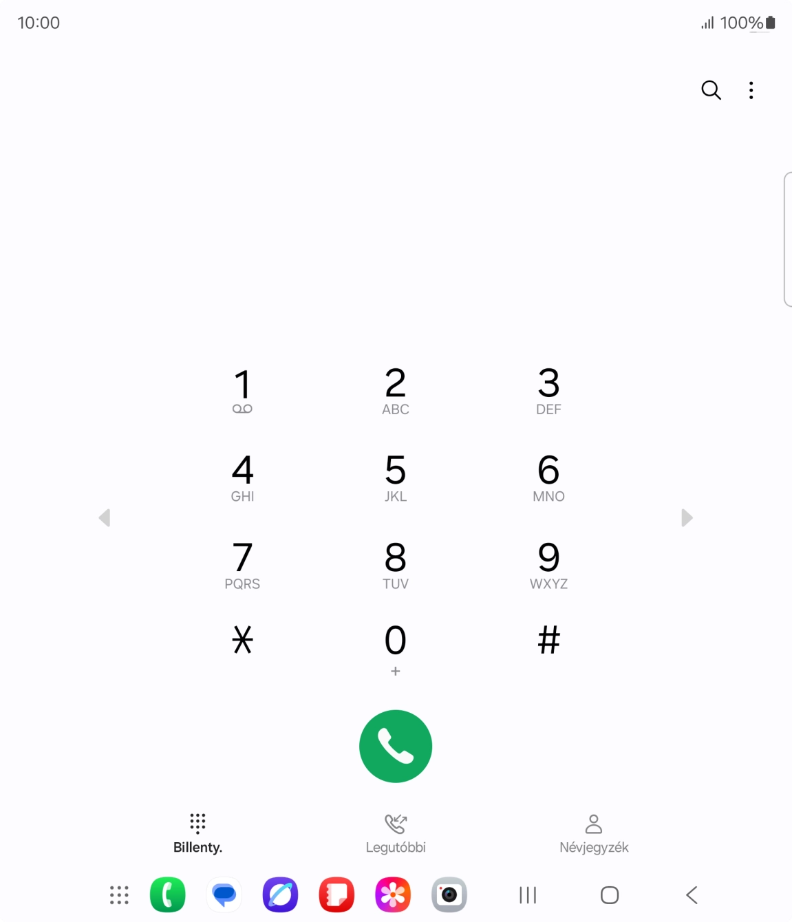 Kattints a menü ikonra. Kattints a menü ikonra.