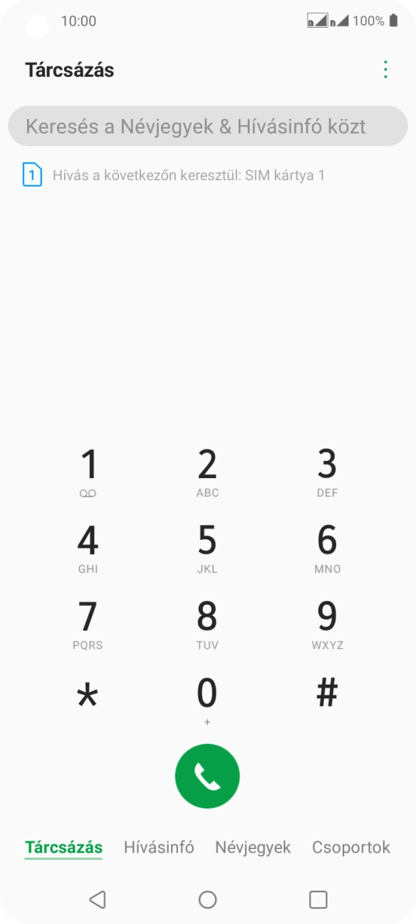 Kattints a menü ikonra. Kattints a menü ikonra.