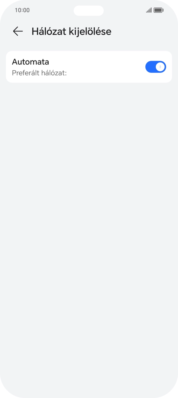 Kattints az „Automata” melletti csúszkára a funkció kikapcsolásához. Kattints az „Automata” melletti csúszkára a funkció kikapcsolásához.