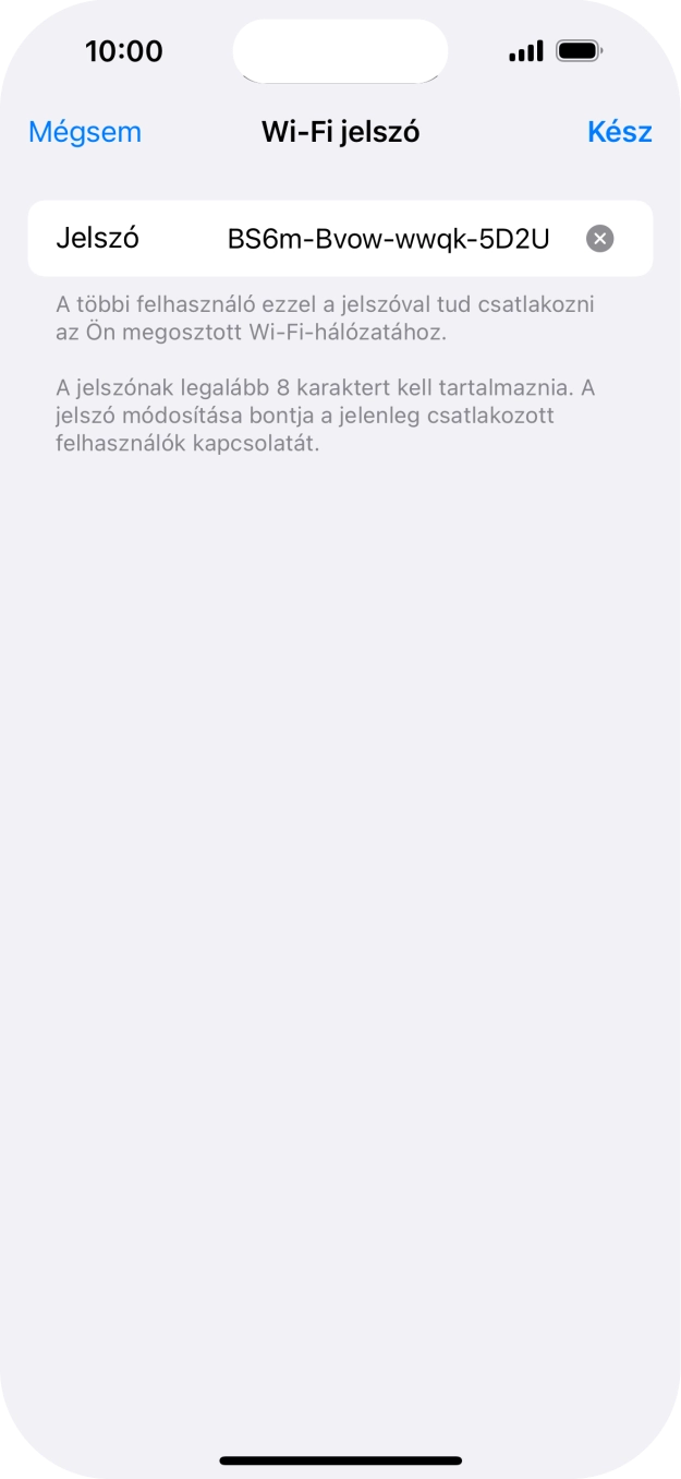 Válaszd a Kész lehetőséget.