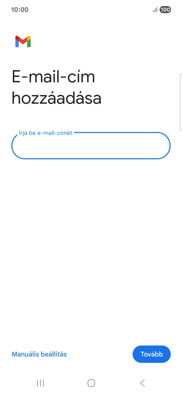 Válaszd a Tovább lehetőséget.