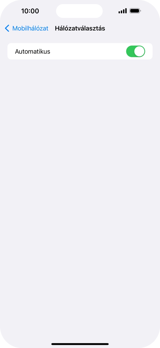Kattints az „Automatikus” melletti csúszkára a funkció automatikus választásának be- vagy kikapcsolásához. Kattints az „Automatikus” melletti csúszkára a funkció automatikus választásának be- vagy kikapcsolásához.