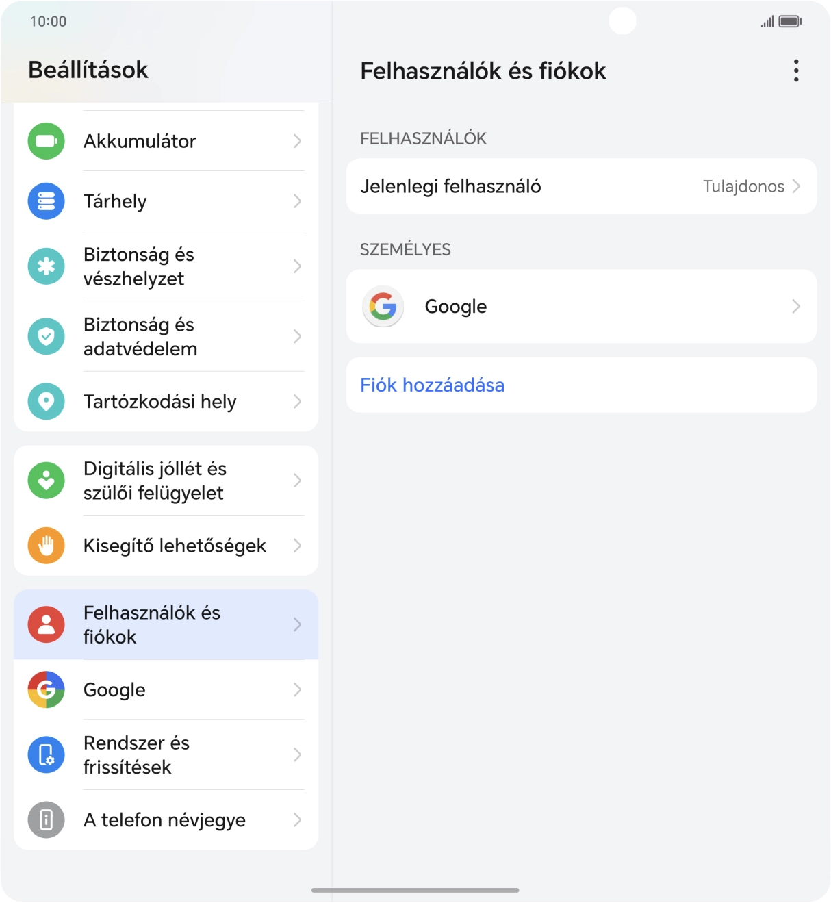 Húzd az ujjad felfelé a kijelző aljáról, hogy visszatérj a kezdőképernyőhöz. Húzd az ujjad felfelé a kijelző aljáról, hogy visszatérj a kezdőképernyőhöz.