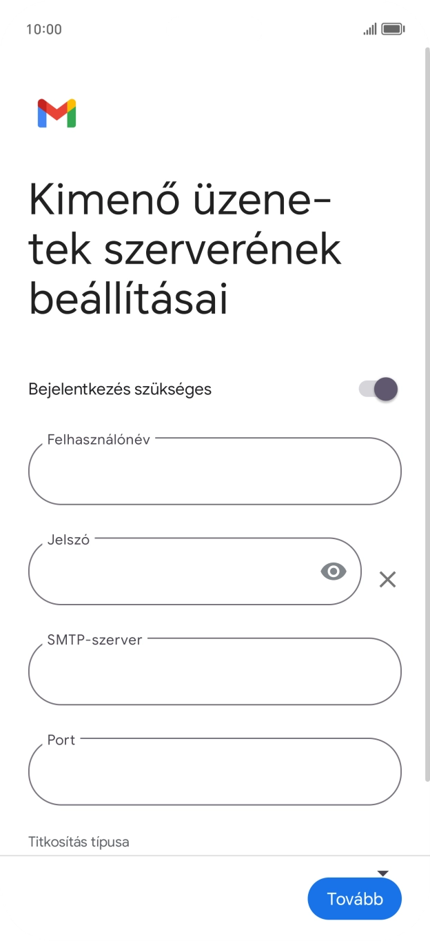 Kattints az „Bejelentkezés szükséges” melletti csúszkára a funkció bekapcsolásához.