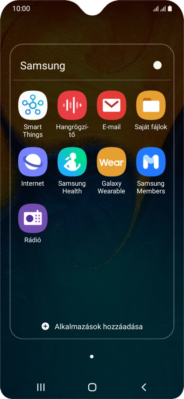 Válaszd az E-mail lehetőséget.