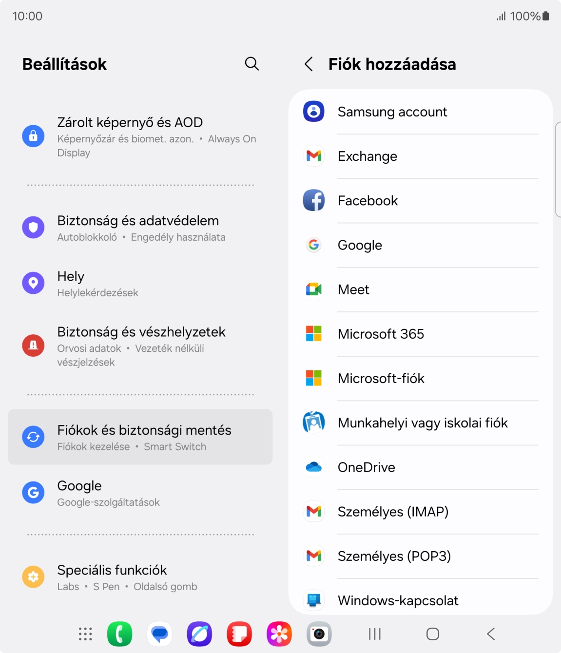 Válaszd a Google lehetőséget. Válaszd a Google lehetőséget.