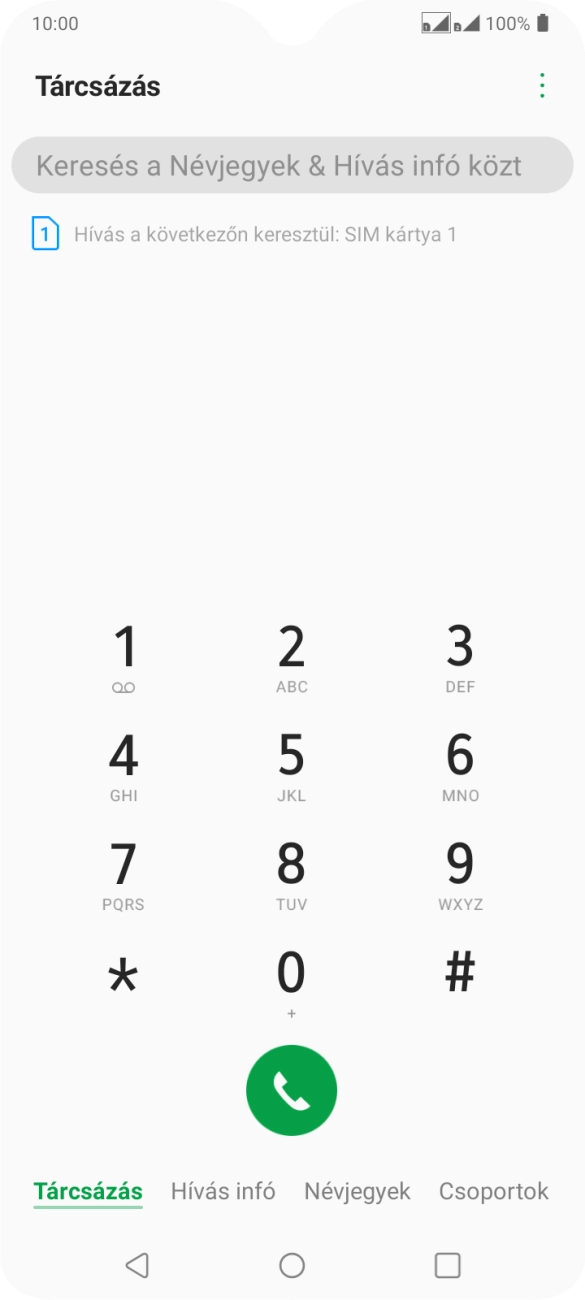 Kattints a menü ikonra. Kattints a menü ikonra.