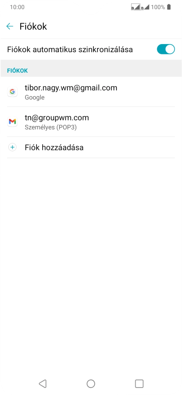 A befejezéshez, és ahhoz, hogy visszatérhess a főképernyőhöz, nyomd meg a főgombot.