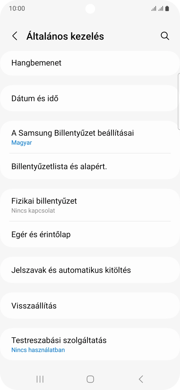 Válaszd a Visszaállítás lehetőséget.