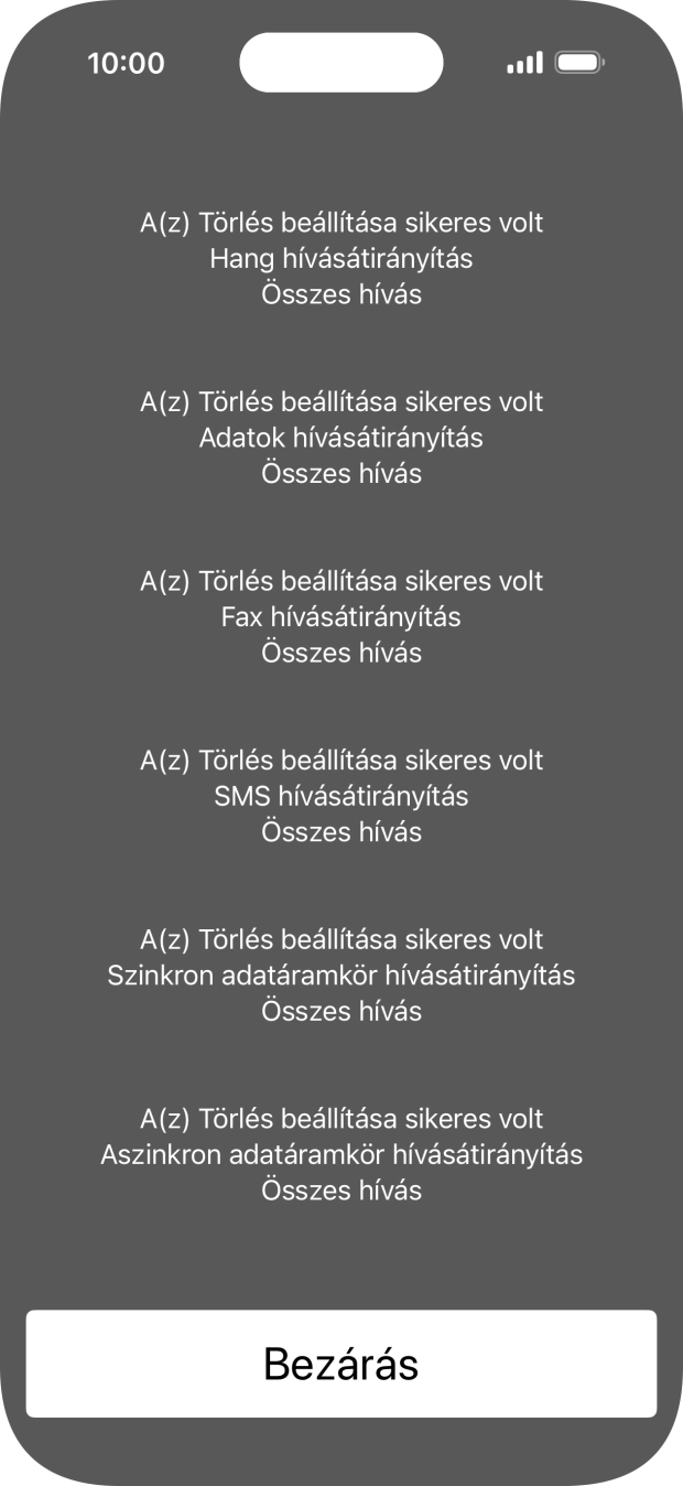 Válaszd a Bezárás lehetőséget.