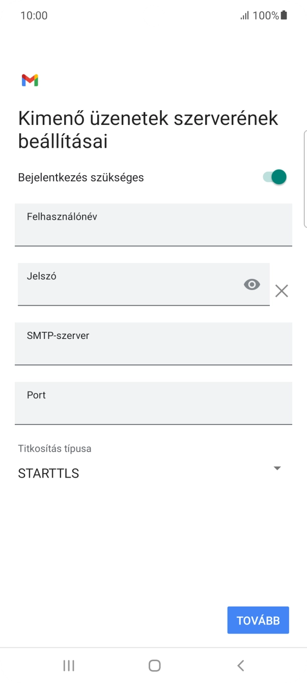 Kattints a „Bejelentkezés szükséges” melletti csúszkára a funkció bekapcsolásához.