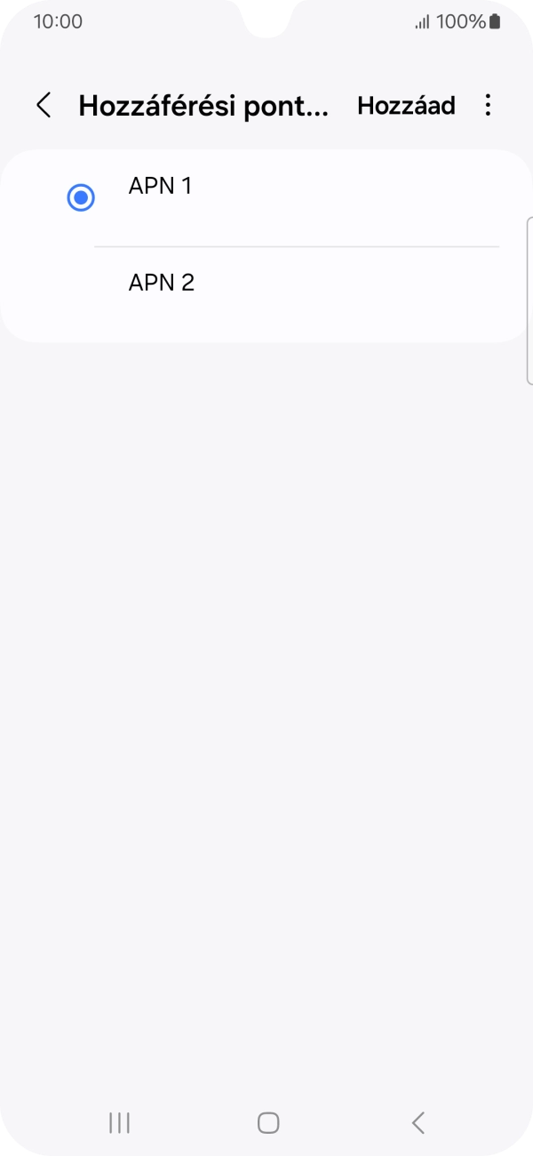 A befejezéshez, és ahhoz, hogy visszatérhess a főképernyőhöz, nyomd meg a főgombot.