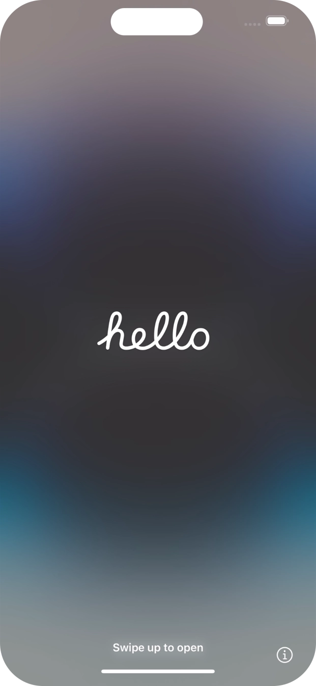 Húzd az ujjad felfelé a kijelző aljáról. Húzd az ujjad felfelé a kijelző aljáról.