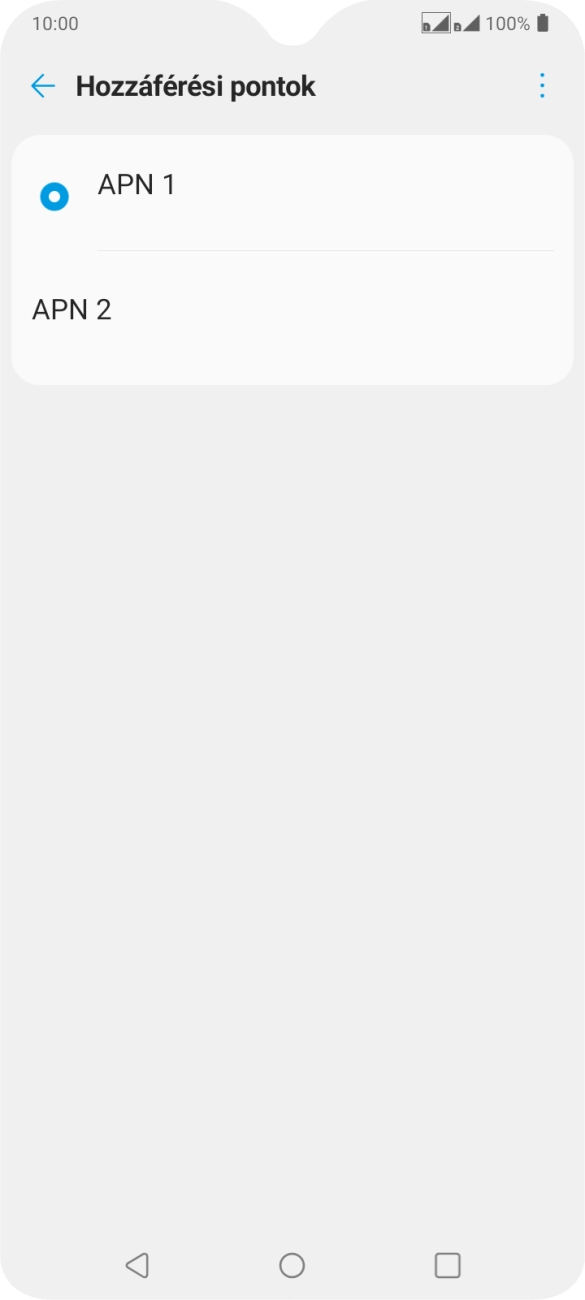 A befejezéshez, és ahhoz, hogy visszatérhess a főképernyőhöz, nyomd meg a főgombot.