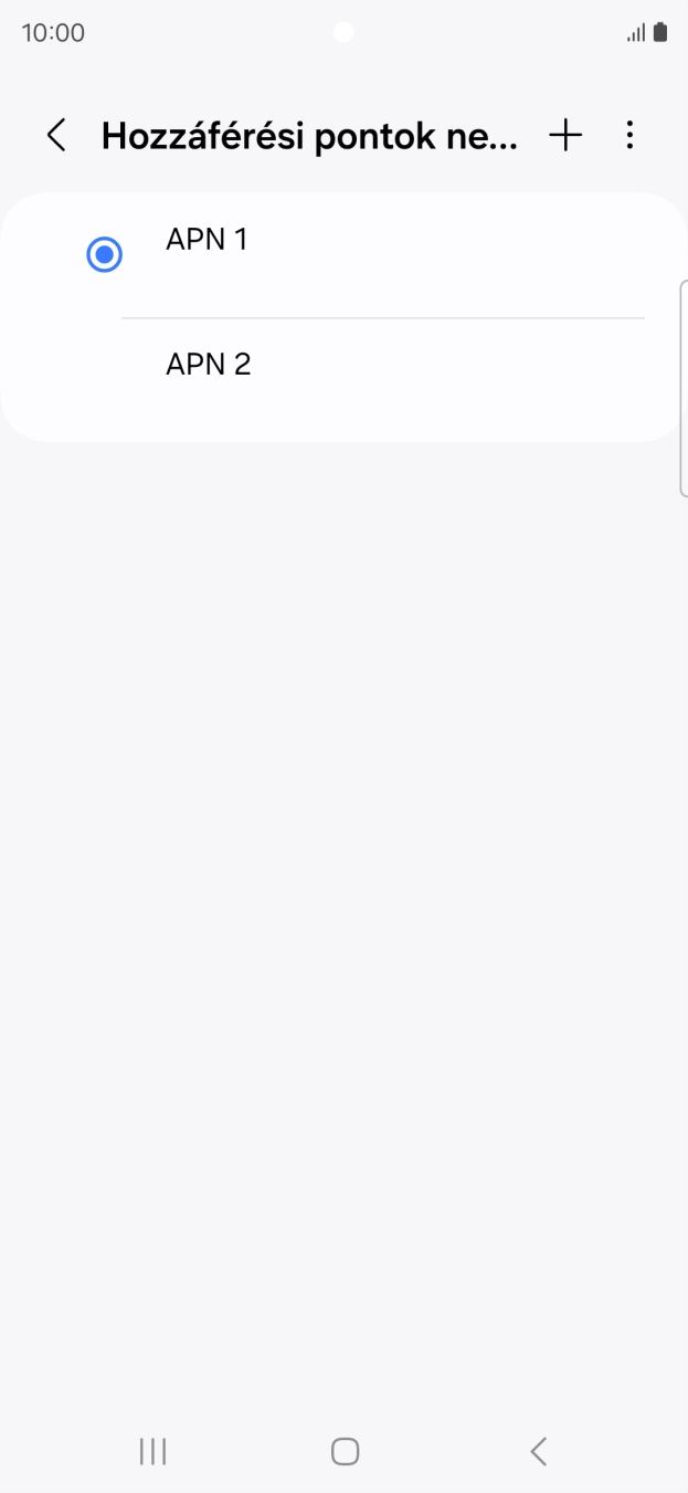 A befejezéshez, és ahhoz, hogy visszatérhess a főképernyőhöz, nyomd meg a főgombot.