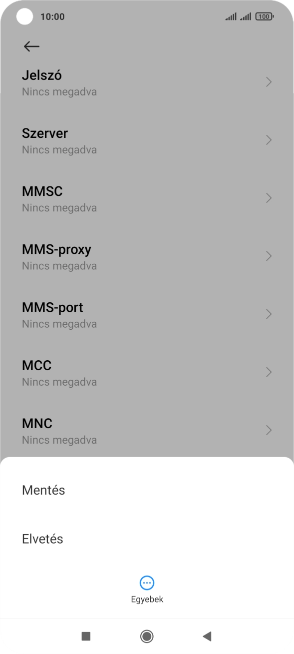 Válaszd a Mentés lehetőséget.