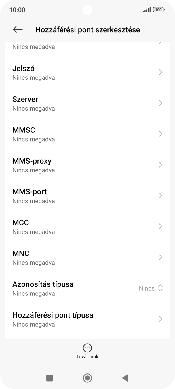 Válaszd az MCC lehetőséget.