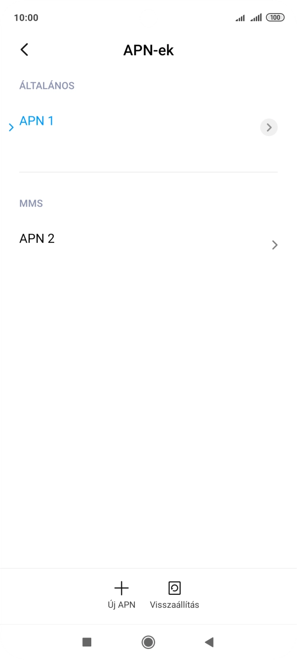 A befejezéshez, és ahhoz, hogy visszatérhess a főképernyőhöz, nyomd meg a főgombot.
