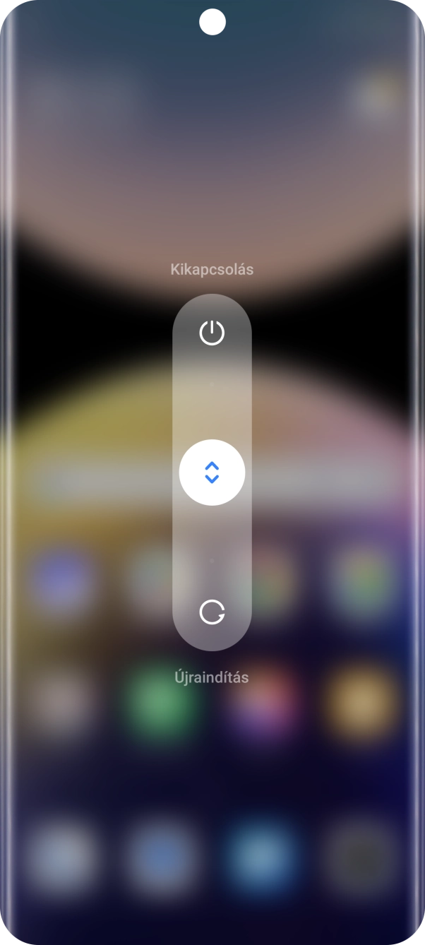 Érintsd meg a kört, és húzd felfelé. Érintsd meg a kört, és húzd felfelé.