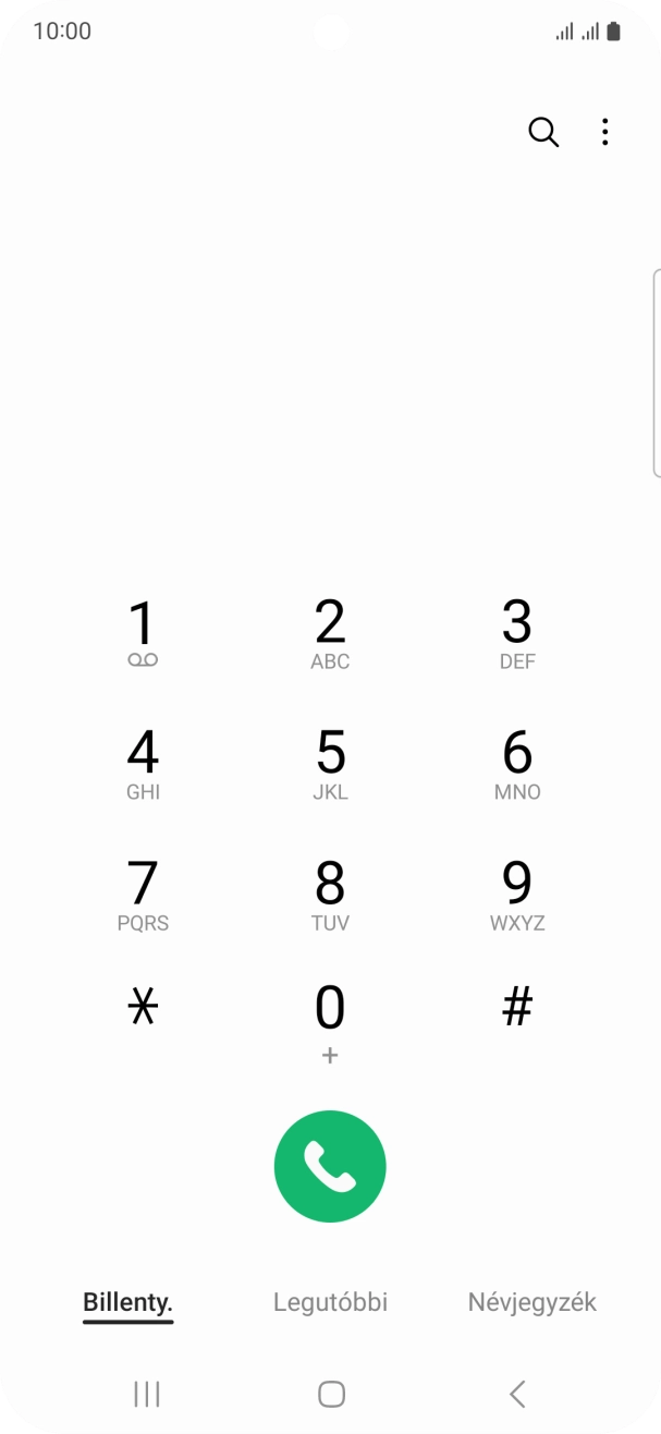 Kattints a menü ikonra. Kattints a menü ikonra.