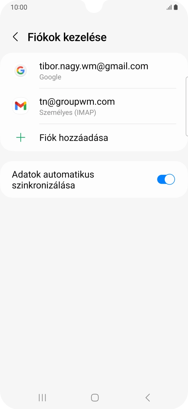 A befejezéshez, és ahhoz, hogy visszatérhess a főképernyőhöz, nyomd meg a főgombot.