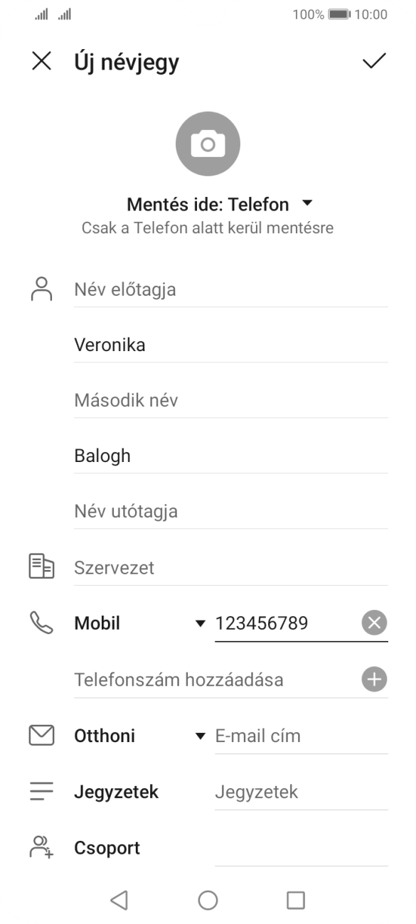 Kattints a mentés ikonra.