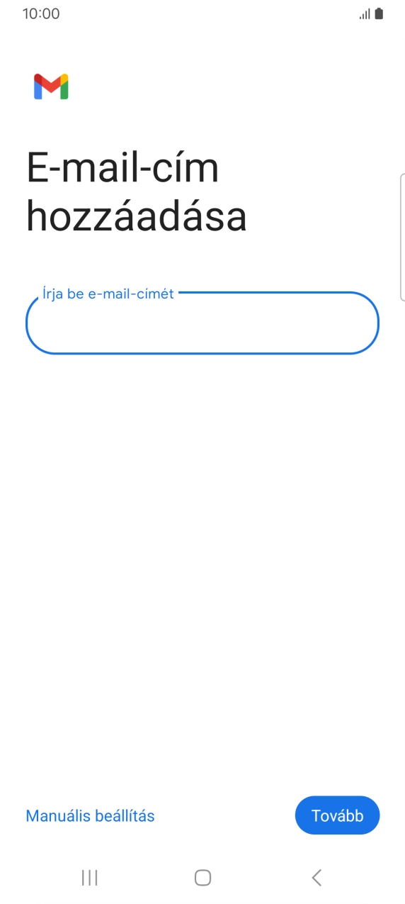Válaszd a Tovább lehetőséget.